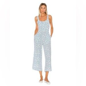 Faithfull The Brand Marija Jumpsuit Riviera Blue
